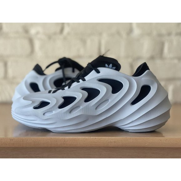 adidas adiFOM Q Foam Runner UNC Blue Black Men Size 9 HQ4322 Powder Blue NWOB main image 10
